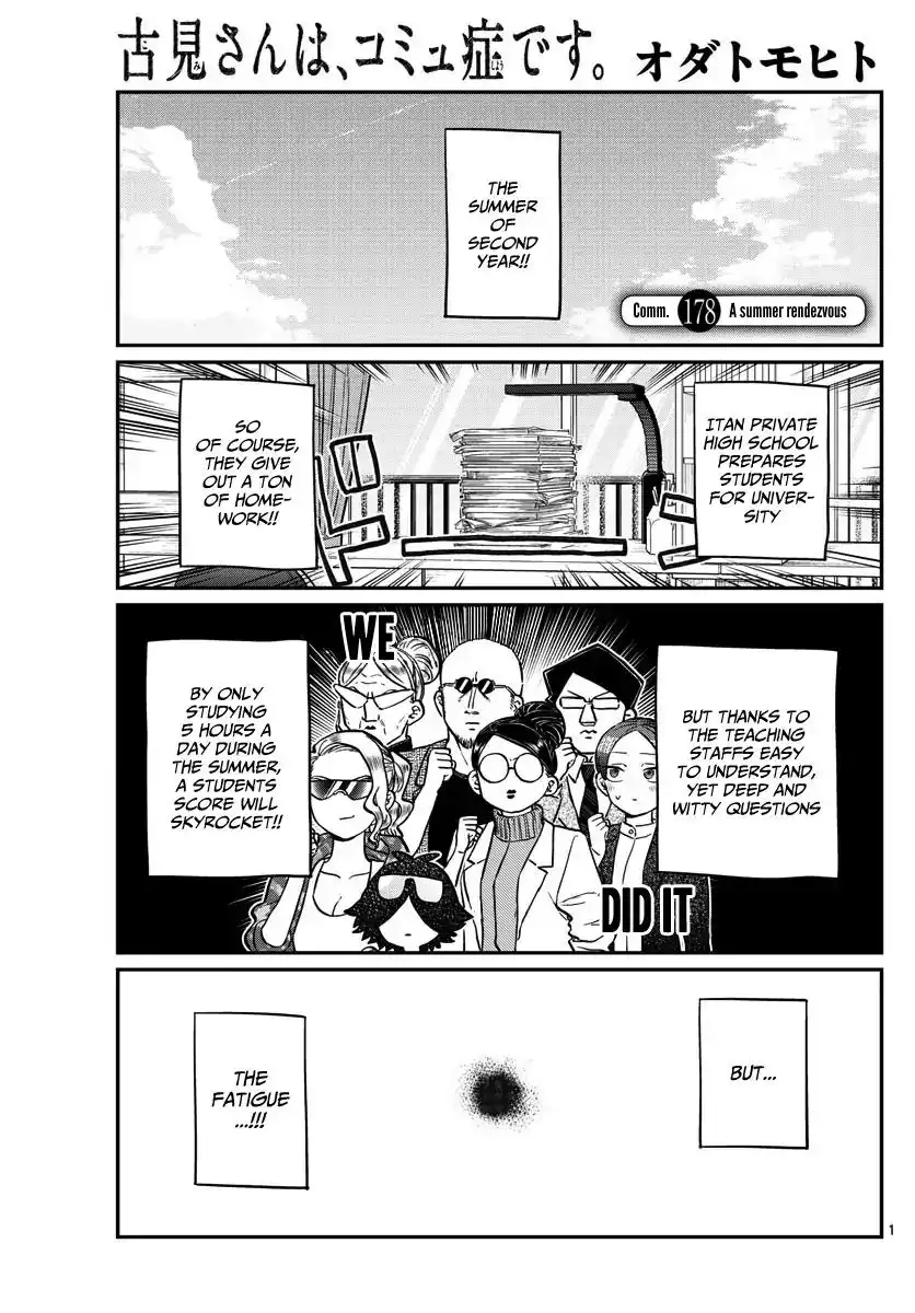 Komi-san wa Komyushou Desu Chapter 178 1